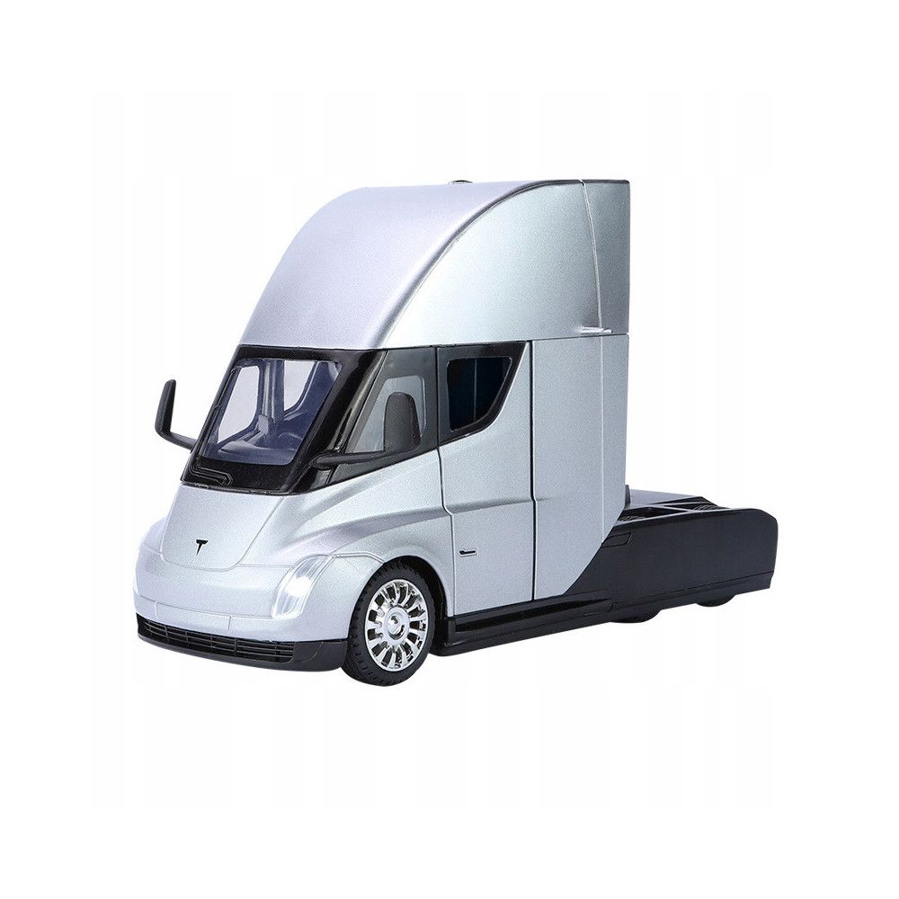 TESLA SEMI ALLOUD TRUCK HEAD METALOWY MODEL 1:24 DŹWIĘK ŚWIATŁO