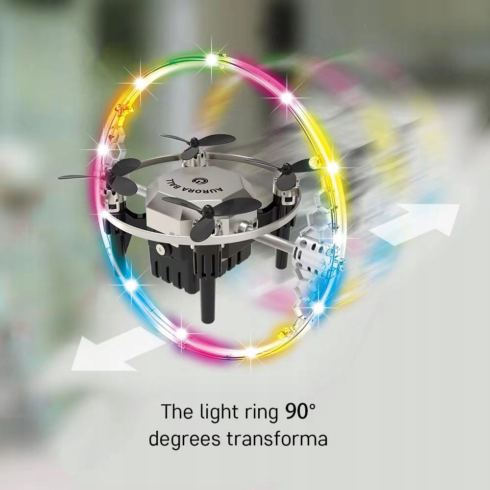 MINI DRON AURORA BALL TORNADO ZABAWKA DLA DZIECI EFEKTY ŚWIETLNE PREZENT