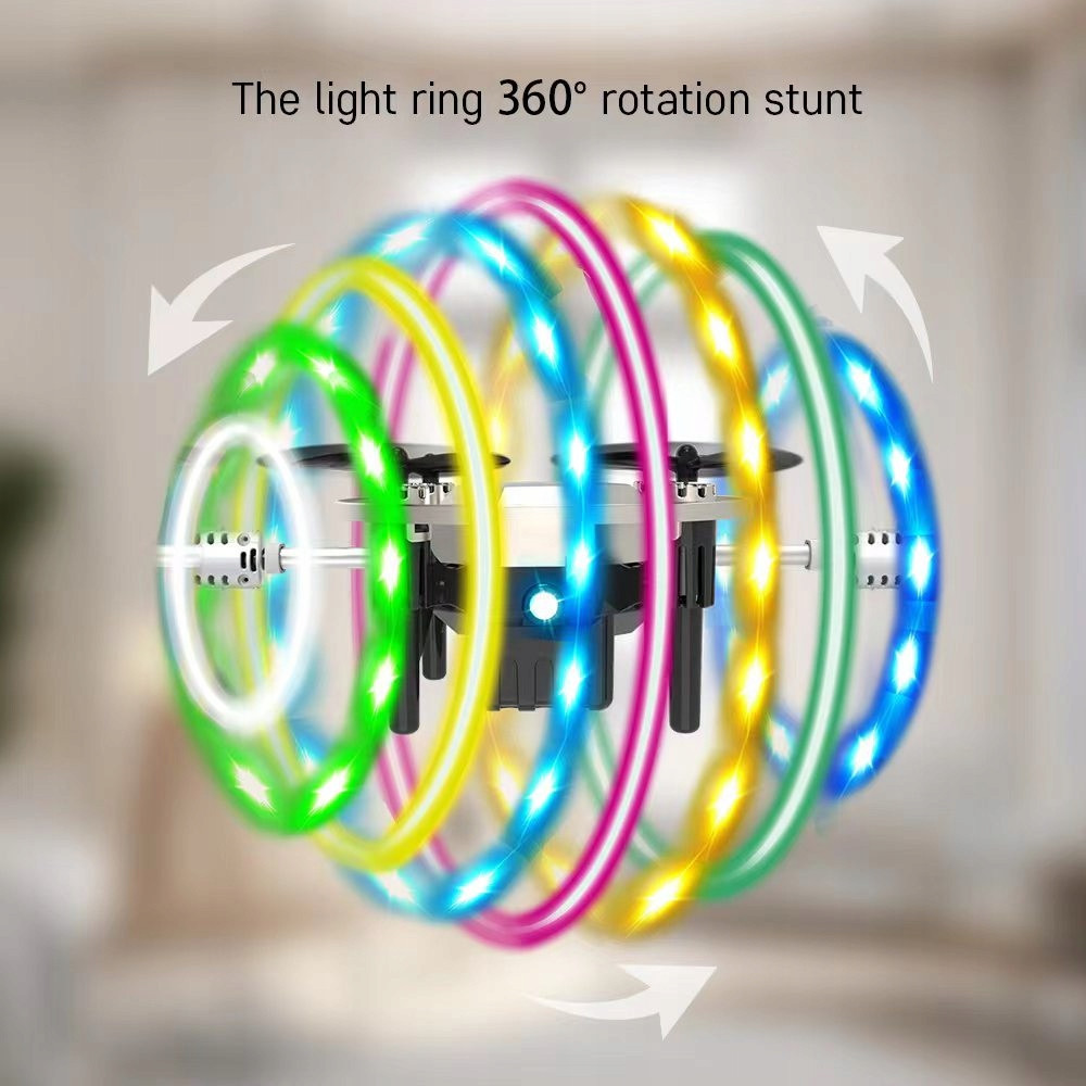 MINI DRON AURORA BALL TORNADO ZABAWKA DLA DZIECI EFEKTY ŚWIETLNE PREZENT