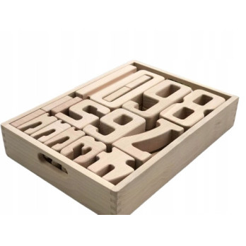 DREWNIANE CYFRY UKŁADANKA NAUKA LICZENIA PUZZLE DLA DZIECI MONTESSORI