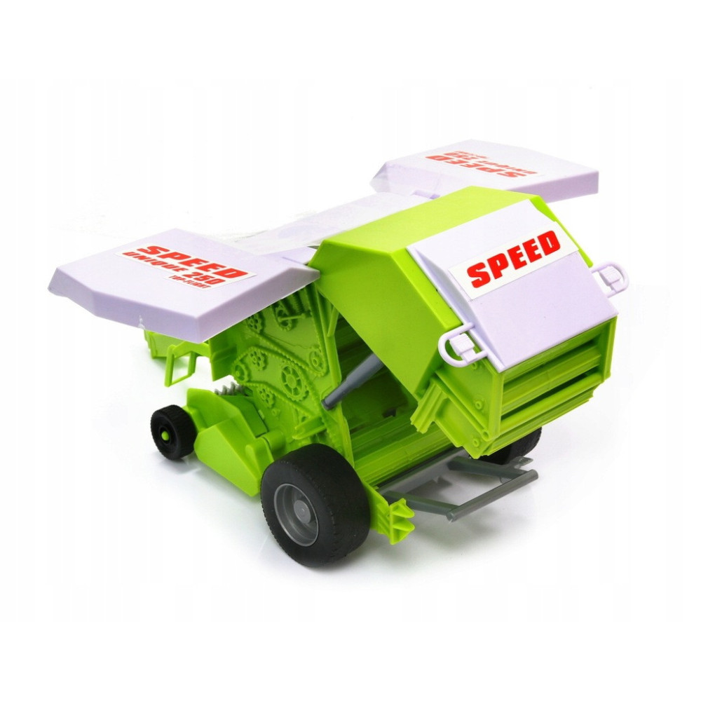 TRAKTOR Z PRASĄ DO SŁOMY CIĄGNIK ZDALNIE STEROWANY 1:24 RC POJAZDY ROLNICZE