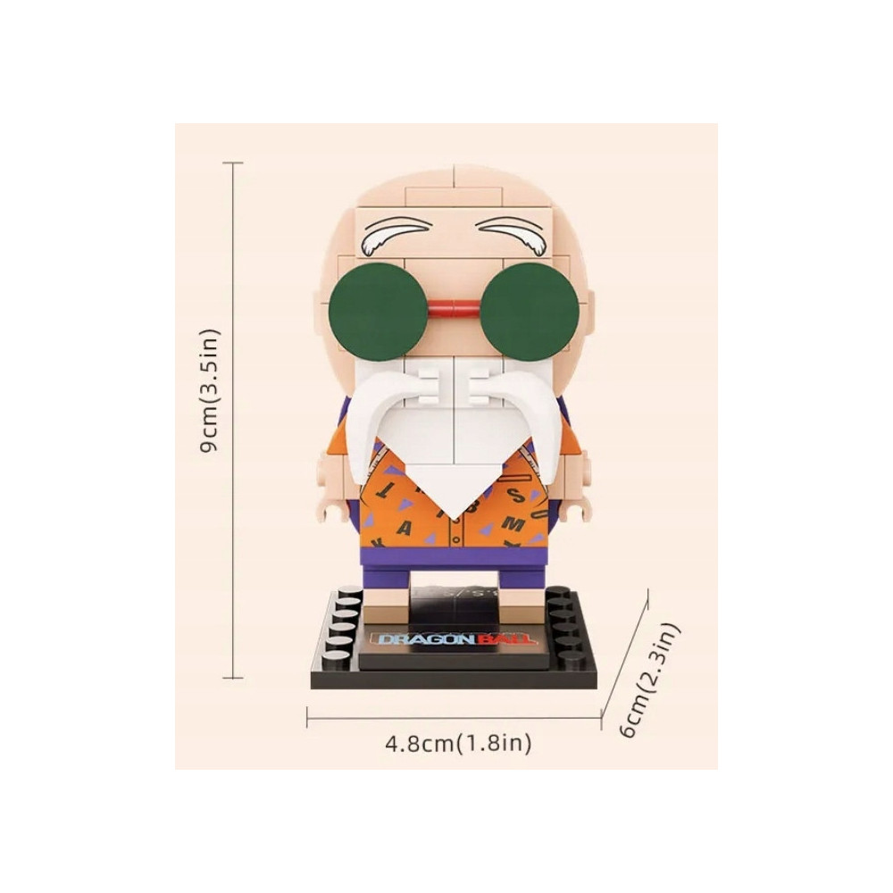 PANTASY Klocki 99119 Dragon Ball Kamesennin Master Roshi Zestaw Klocków 3D