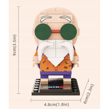 PANTASY Klocki 99119 Dragon Ball Kamesennin Master Roshi Zestaw Klocków 3D