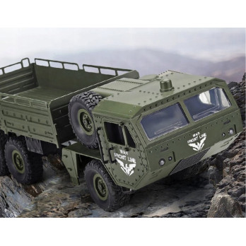 WOJSKOWY SAMOCHÓD ZDALNIE STEROWANY WOJSKOWA CIĘŻARÓWKA Q75 RC TRANSPORTER