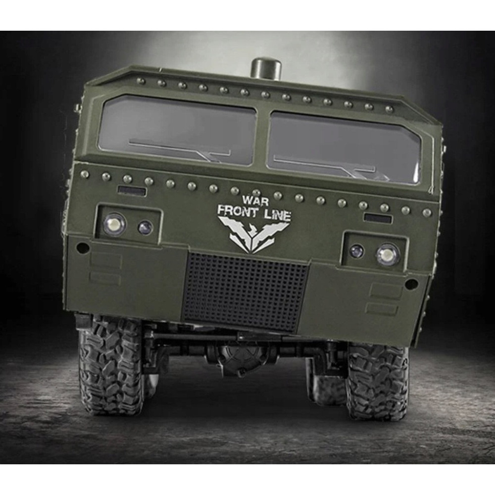 WOJSKOWY SAMOCHÓD ZDALNIE STEROWANY WOJSKOWA CIĘŻARÓWKA Q75 RC TRANSPORTER