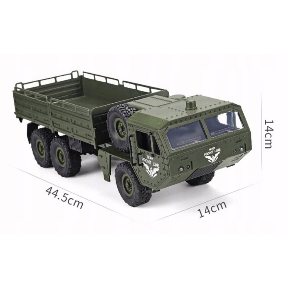 WOJSKOWY SAMOCHÓD ZDALNIE STEROWANY WOJSKOWA CIĘŻARÓWKA Q75 RC TRANSPORTER