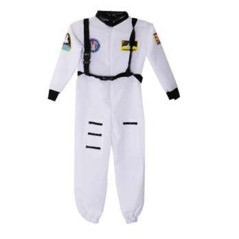 PRZEBRANIE DZIECIĘCE KOSTIUM ASTRONAUTA DLA DZIECI BIAŁY KARNAWAŁ 122-134