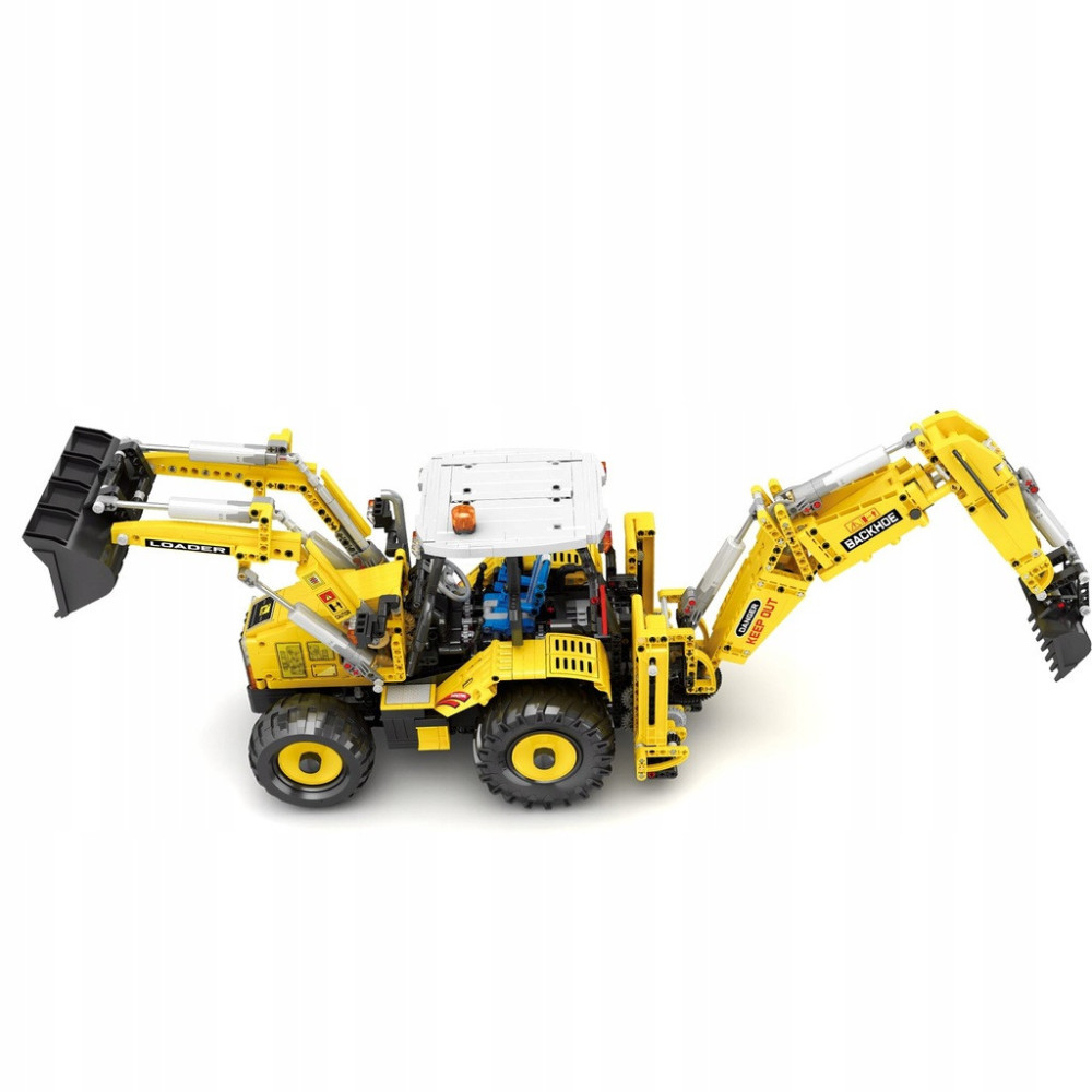 Klocki konstrukcyjne REOBRIX KOPARKA BUDOWLANA ŁADOWARKA CATERPILLAR 2231EL