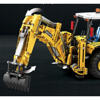 Klocki konstrukcyjne REOBRIX KOPARKA BUDOWLANA ŁADOWARKA CATERPILLAR 2231EL