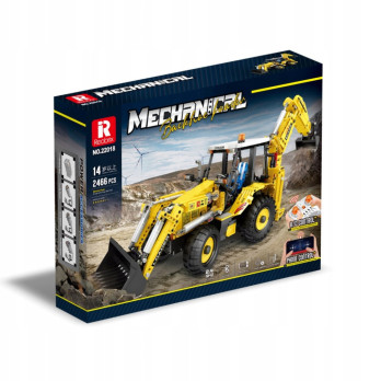 Klocki konstrukcyjne REOBRIX KOPARKA BUDOWLANA ŁADOWARKA CATERPILLAR 2231EL