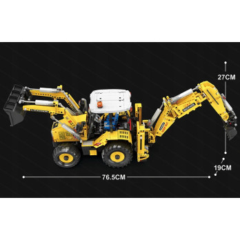 Klocki konstrukcyjne REOBRIX KOPARKA BUDOWLANA ŁADOWARKA CATERPILLAR 2231EL