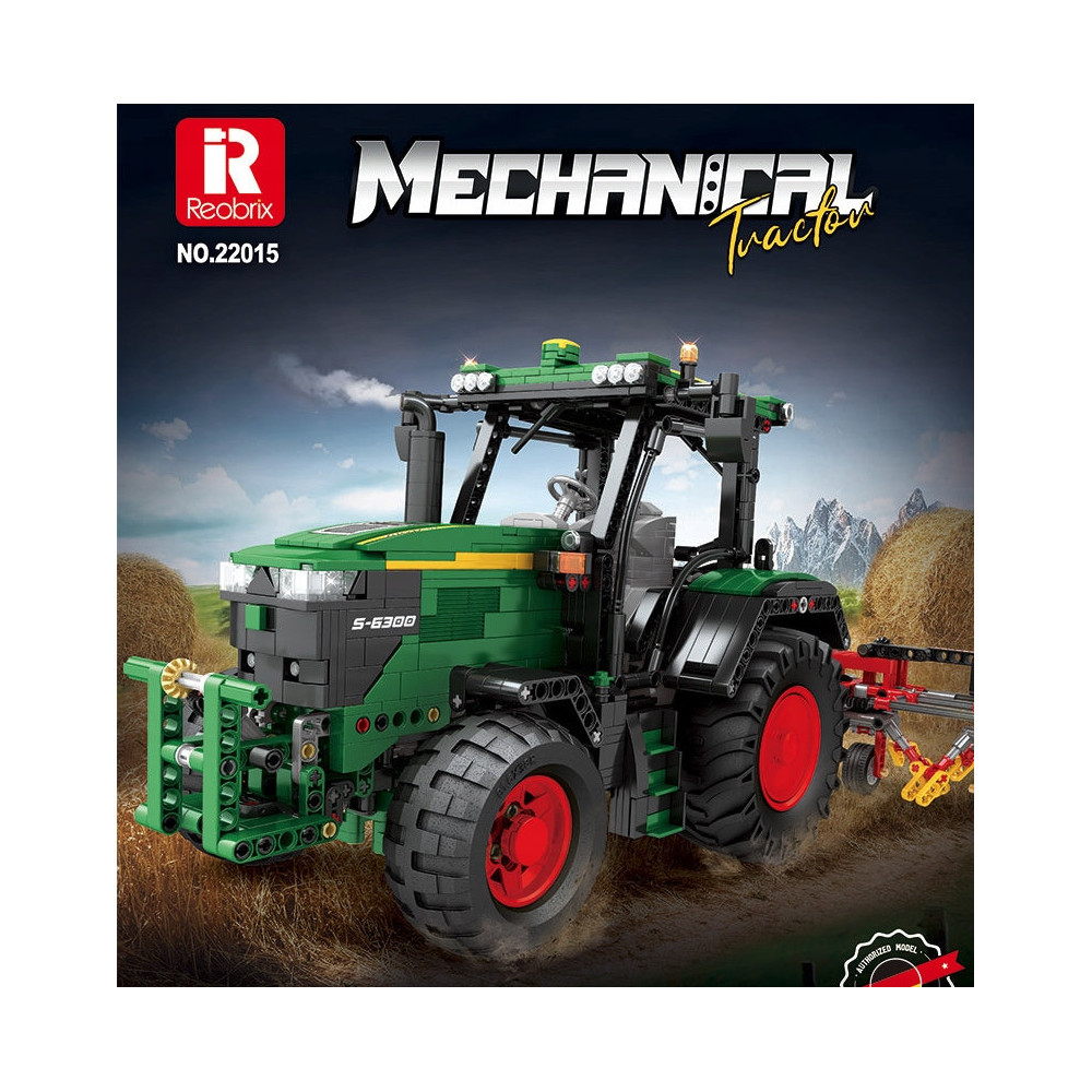Klocki konstrukcyjne REOBRIX MECHANICAL TRAKTOR CIĄGNIK ROLNICZY 1828 EL.