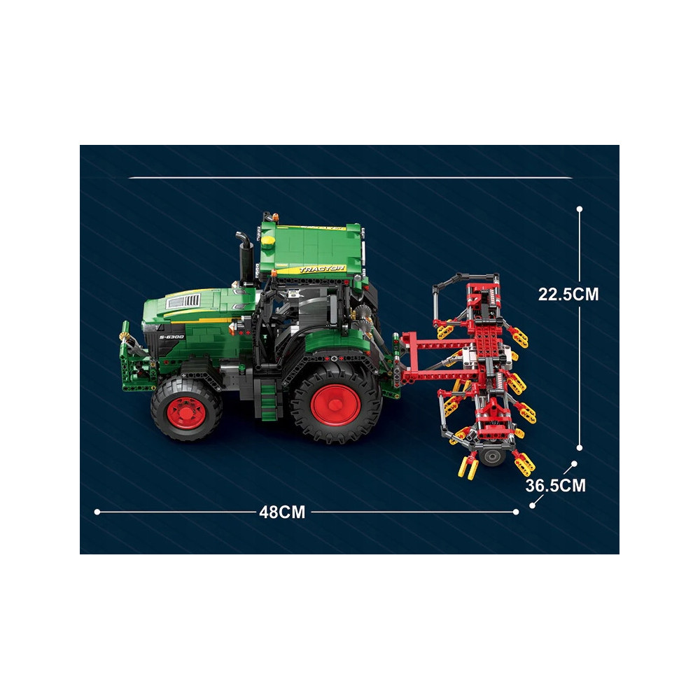 Klocki konstrukcyjne REOBRIX MECHANICAL TRAKTOR CIĄGNIK ROLNICZY 1828 EL.
