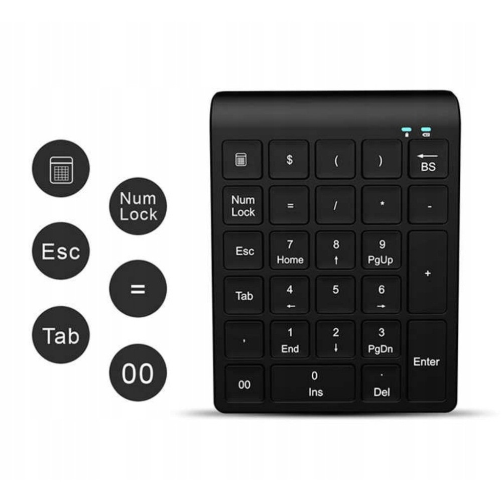 MINI KLAWIATURA NUMERYCZNA BLUETOOTH DO LAPTOPÓW
