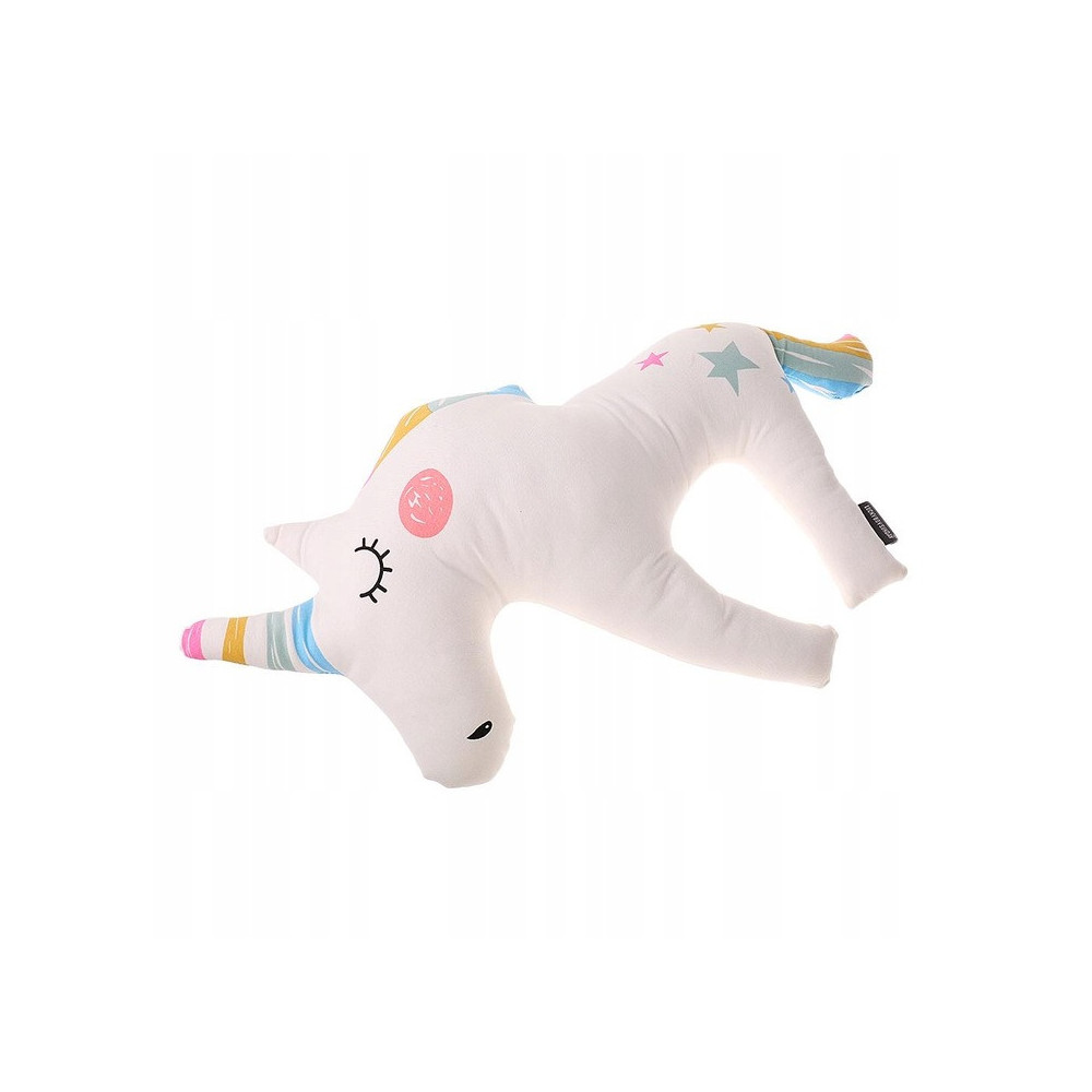 PODUSZKA KOLOROWY JEDNOROŻEC SŁODKI UNICORN PLUSZAK MASKOTKA DLA DZIECI
