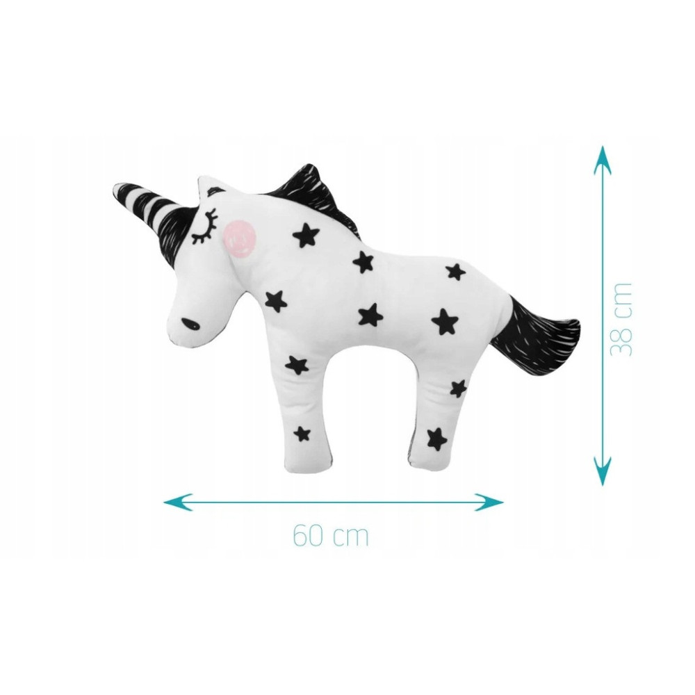 PODUSZKA KOLOROWY JEDNOROŻEC SŁODKI UNICORN PLUSZAK MASKOTKA DLA DZIECI