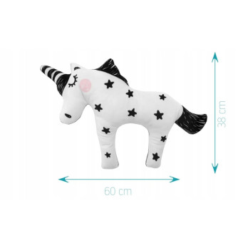 PODUSZKA KOLOROWY JEDNOROŻEC SŁODKI UNICORN PLUSZAK MASKOTKA DLA DZIECI