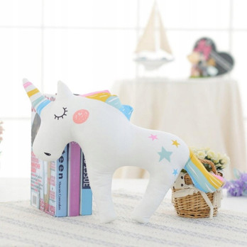 PODUSZKA KOLOROWY JEDNOROŻEC SŁODKI UNICORN PLUSZAK MASKOTKA DLA DZIECI