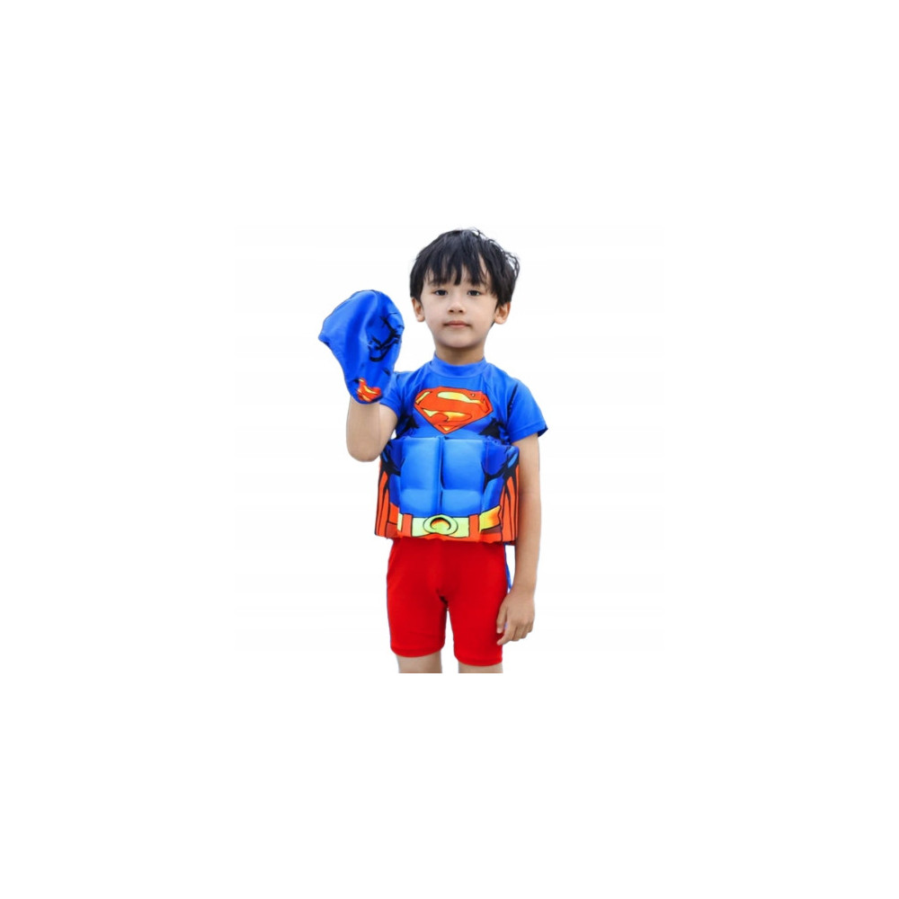 STRÓJ KĄPIELOWY UV UPF50+ DO NAUKI PŁYWANIA 98-104 SUPERMAN