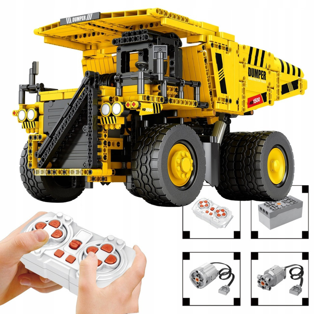 KLOCKI KONSTRUKCYJNE REOBRIX GÓRNICZA WYWROTKA DUMP TRUCK DYNAMIC 1622 EL.