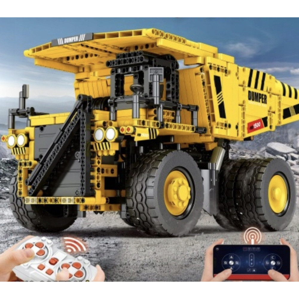 KLOCKI KONSTRUKCYJNE REOBRIX GÓRNICZA WYWROTKA DUMP TRUCK DYNAMIC 1622 EL.