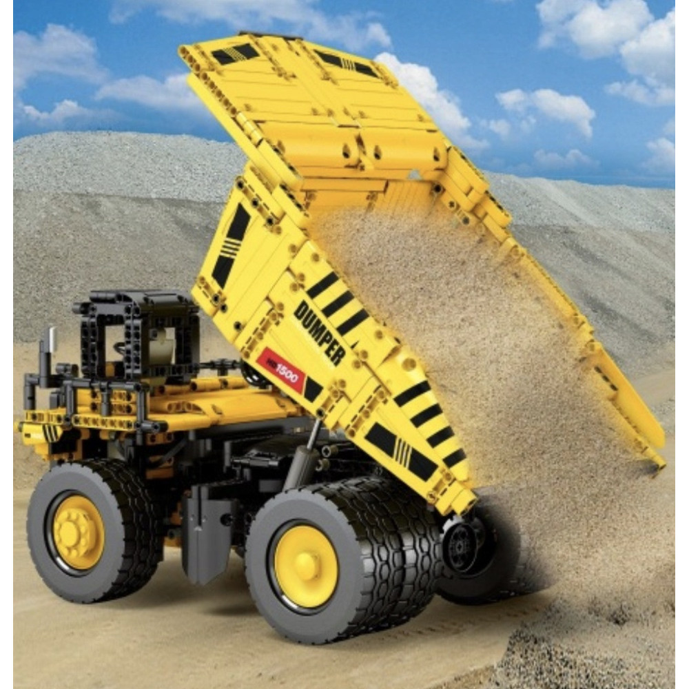 KLOCKI KONSTRUKCYJNE REOBRIX GÓRNICZA WYWROTKA DUMP TRUCK DYNAMIC 1622 EL.