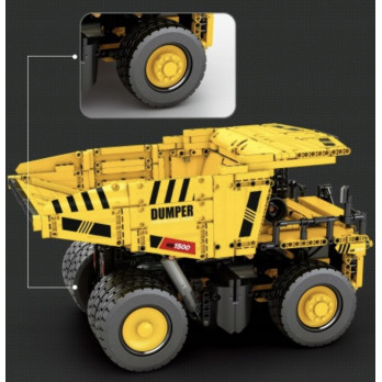 KLOCKI KONSTRUKCYJNE REOBRIX GÓRNICZA WYWROTKA DUMP TRUCK DYNAMIC 1622 EL.