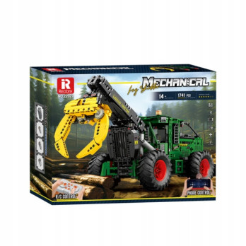 KLOCKI REOBRIX CIĄGNIK TRAKTOR SKIDDER DYNAMIC 1741 KLOCKÓW ZESTAW 22027