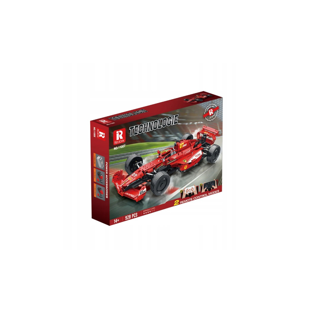 KLOCKI REOBRIX BOLID FORMUŁA F1 SCUDERIA STATIC 928 KLOCKÓW ZESTAW 11007