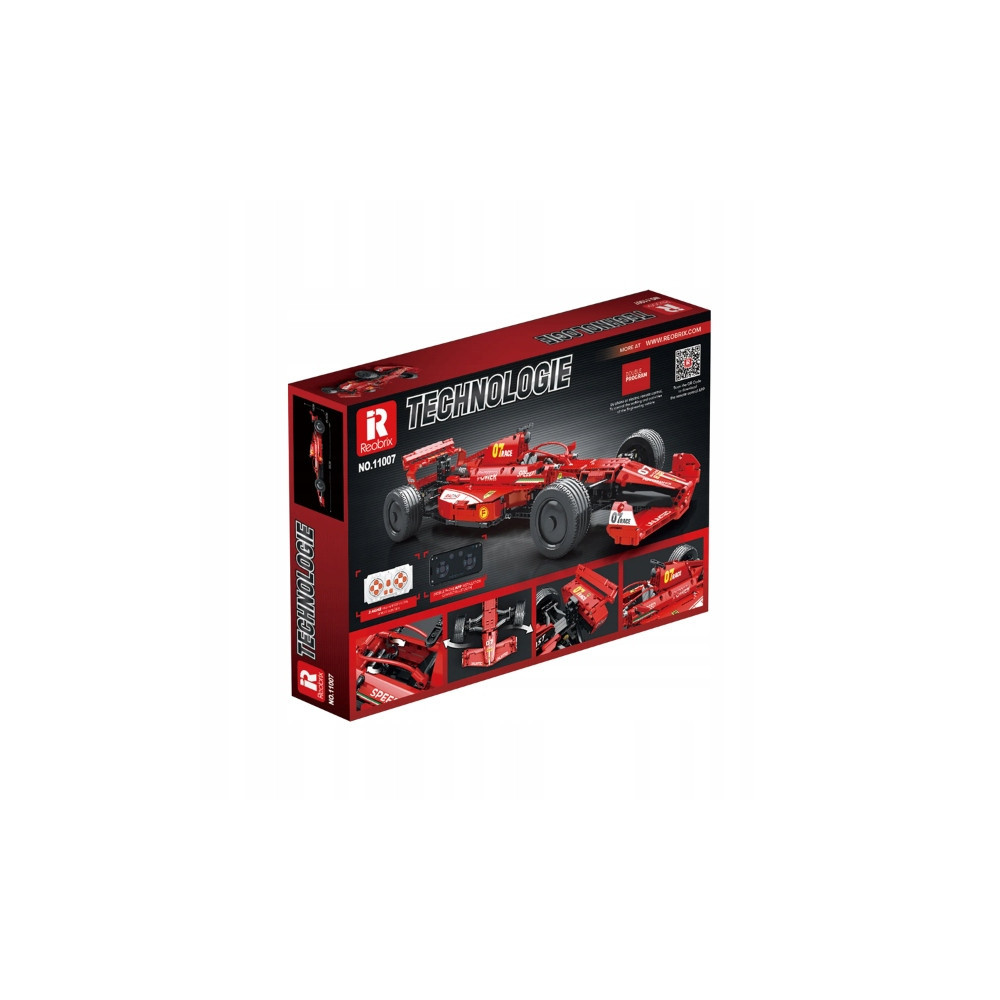 KLOCKI REOBRIX BOLID FORMUŁA F1 SCUDERIA STATIC 928 KLOCKÓW ZESTAW 11007
