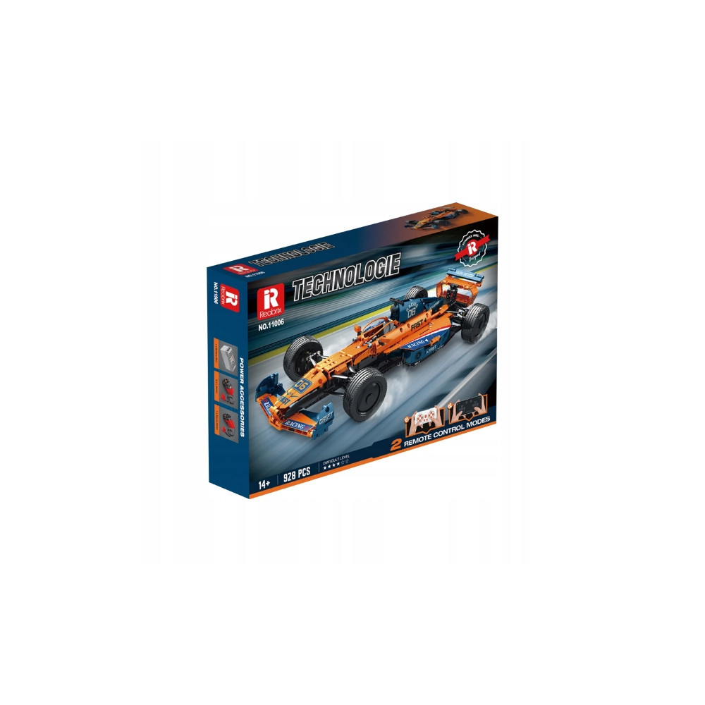 KLOCKI REOBRIX BOLID FORMUŁA F1 MCLAREN STATIC 928 KLOCKÓW 11006 ZESTAW