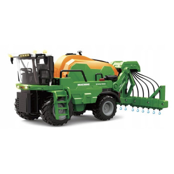 TRAKTOR CIĄGNIK ZDALNIE STEROWANY 1:24 RC ZE ZRASZACZEM POJAZDY ROLNICZE