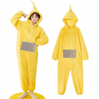 PRZEBRANIE ONESIE KOMBINEZON TELETUBBIES TELETUBISIE LAA-LAA ŻÓŁTA L