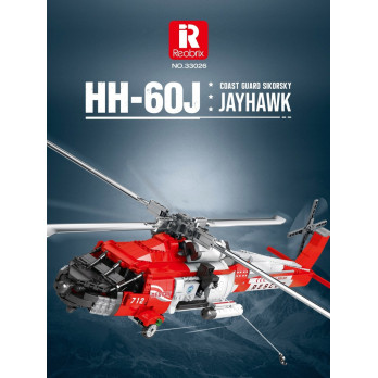 KLOCKI KONSTRUKCYJNE REOBRIX HELIKOPTER RATUNKOWY HH-60J JAYHAWK SIKORSKY