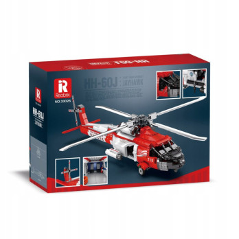 KLOCKI KONSTRUKCYJNE REOBRIX HELIKOPTER RATUNKOWY HH-60J JAYHAWK SIKORSKY
