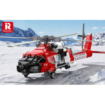 KLOCKI KONSTRUKCYJNE REOBRIX HELIKOPTER RATUNKOWY HH-60J JAYHAWK SIKORSKY