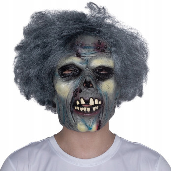 MASKA HALLOWEEN ZOMBIE NAWIEDZONY DOM HORROR KOSTIUM NA TWARZ PRZEBRANIE