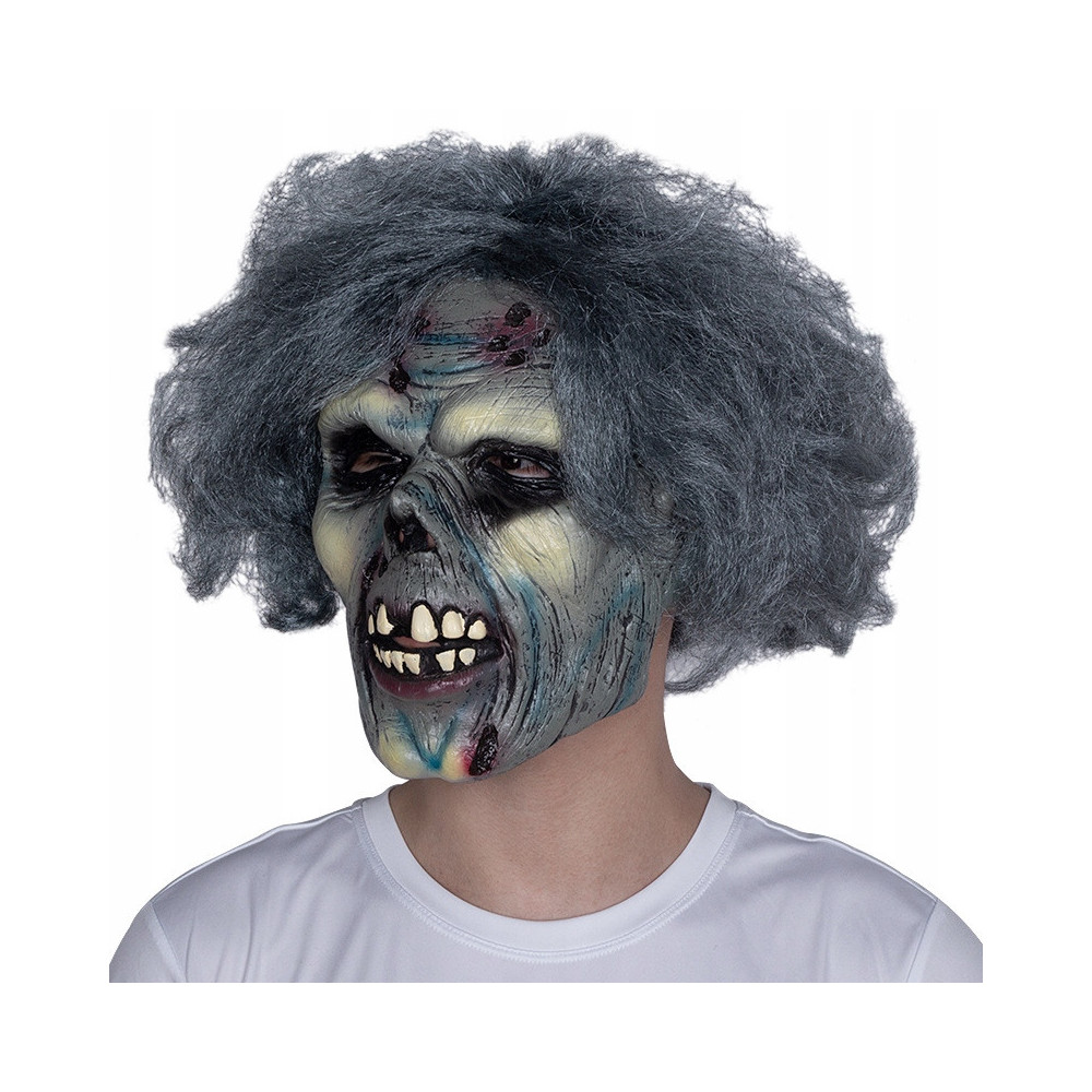MASKA HALLOWEEN ZOMBIE NAWIEDZONY DOM HORROR KOSTIUM NA TWARZ PRZEBRANIE