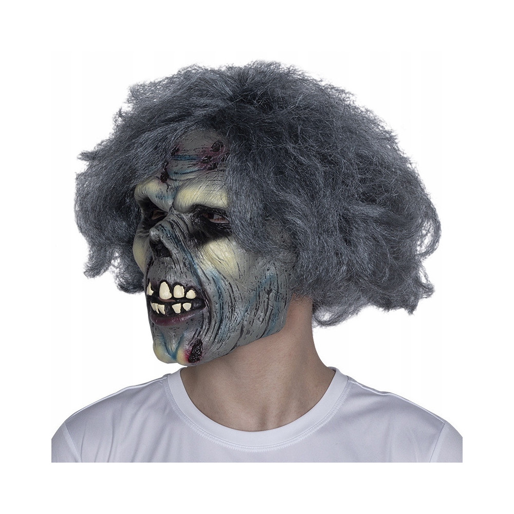 MASKA HALLOWEEN ZOMBIE NAWIEDZONY DOM HORROR KOSTIUM NA TWARZ PRZEBRANIE