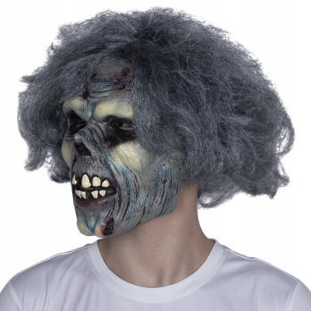 MASKA HALLOWEEN ZOMBIE NAWIEDZONY DOM HORROR KOSTIUM NA TWARZ PRZEBRANIE
