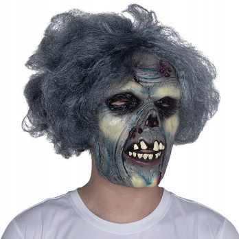 MASKA HALLOWEEN ZOMBIE NAWIEDZONY DOM HORROR KOSTIUM NA TWARZ PRZEBRANIE