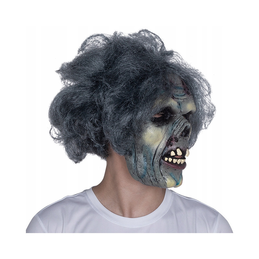 MASKA HALLOWEEN ZOMBIE NAWIEDZONY DOM HORROR KOSTIUM NA TWARZ PRZEBRANIE