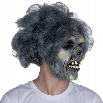 MASKA HALLOWEEN ZOMBIE NAWIEDZONY DOM HORROR KOSTIUM NA TWARZ PRZEBRANIE