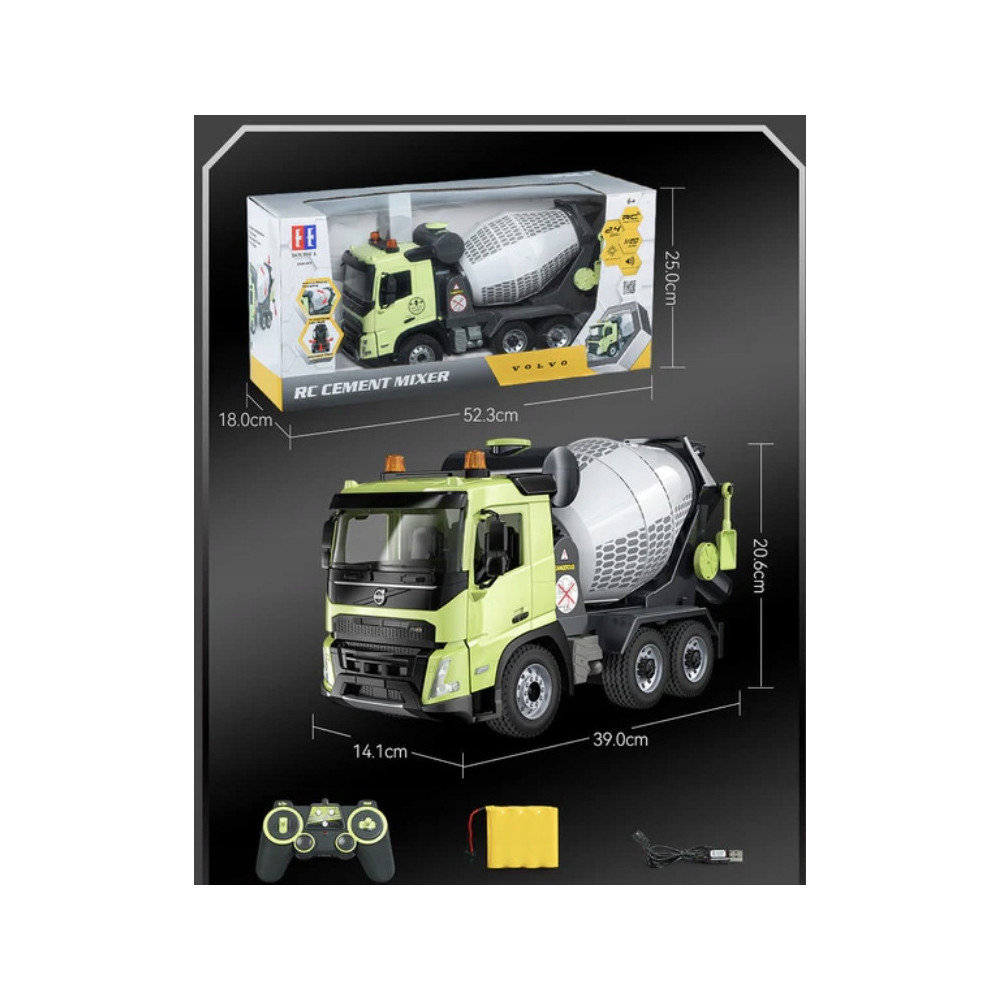 1:20 Volvo FMX RC Betoniarka 8V/400mAh 100% RTR Double E E508