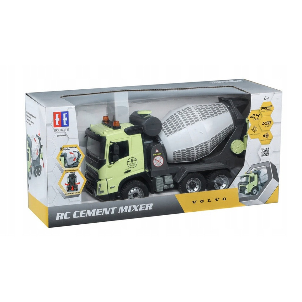 1:20 Volvo FMX RC Betoniarka 8V/400mAh 100% RTR Double E E508