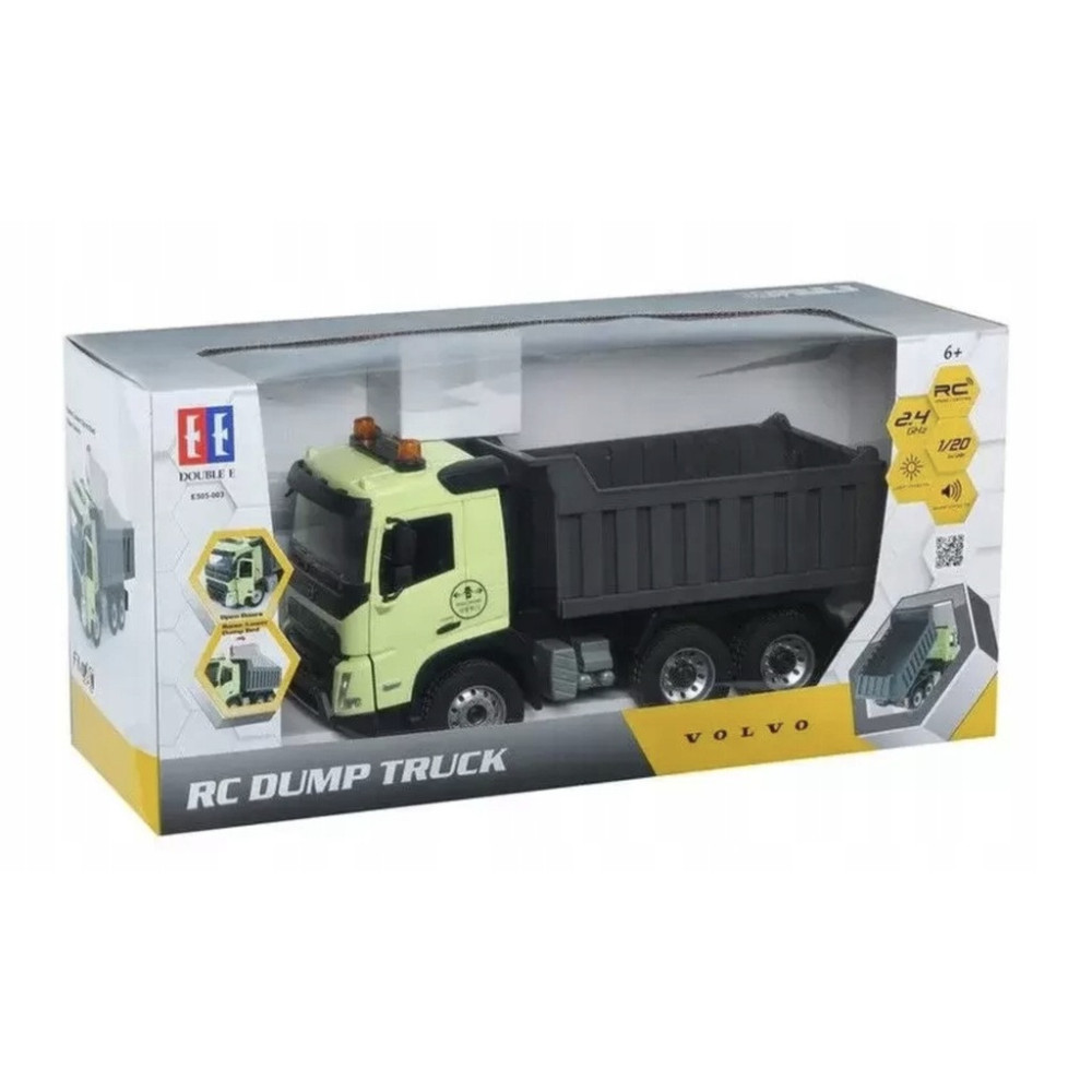 1:20 Volvo FMX wywrotka RC RTR Double E E505 Zabawka Zdalnie Sterowana