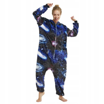 GWIEZDNY JEDNOROŻEC ONESIE STRÓJ KIGURUMI KOMBINEZON PRZEBRANIE PREZENT L