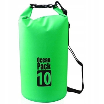 WOREK WODOODPORNY OCEAN PACK DRY BAG TORBA 10L ZIELONY