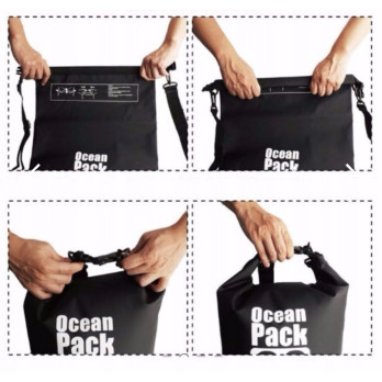 WOREK WODOODPORNY OCEAN PACK DRY BAG TORBA 10L ZIELONY