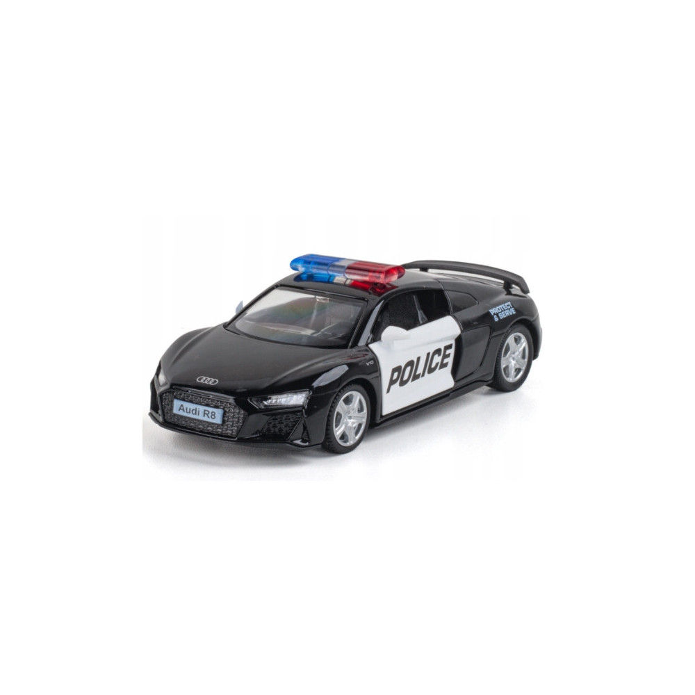AUTO POLICYJNE POLICJA POLICE SAMOCHÓD POLICYJNY AUTKO ZABAWKA AUDI R8